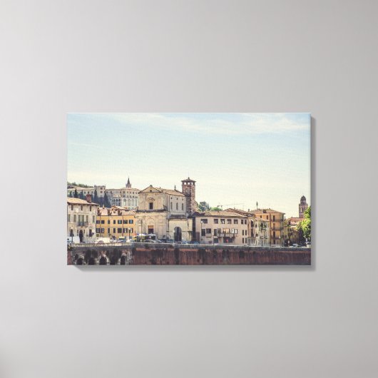 Verona-architectuur, Italië Canvas Afdruk (Voorkant)