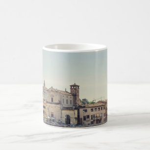 Verona-architectuur, Italië Koffiemok
