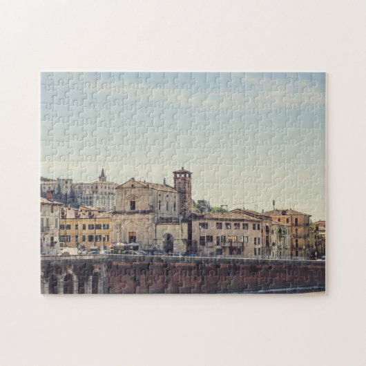 Verona-architectuur, Italië Legpuzzel (Horizontaal)