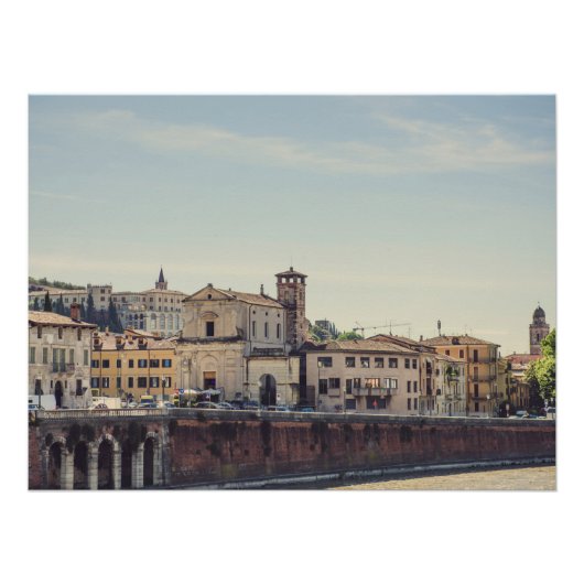 Verona-architectuur, Italië Perfect Poster (Voorkant)
