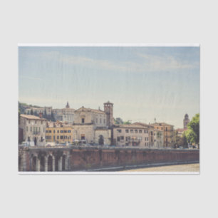 Verona-architectuur, Italië Tissuepapier