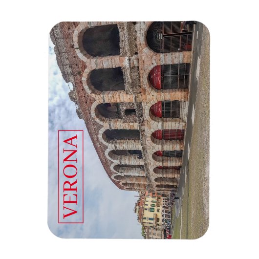 Verona Arena fridge magnet Magneet (Verticaal)