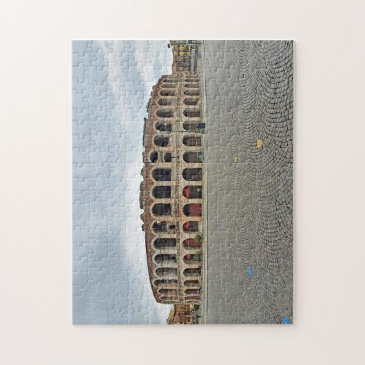 Verona Arena panoramisch uitzicht puzzel Legpuzzel (Verticaal)