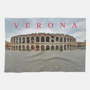 Verona Arena uitzicht theedoeken