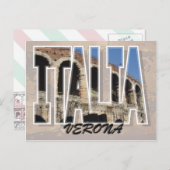 Verona, Briefkaart Italië (Voorkant / Achterkant)