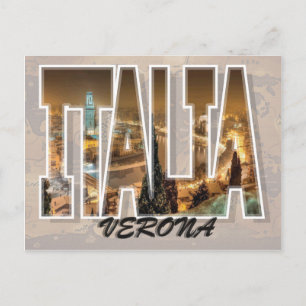 Verona, Briefkaart Italië