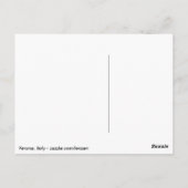 Verona, Briefkaart Italië (Achterkant)