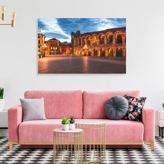 Verona-Canvas Canvas Afdruk (Insitu (Woonkamer))