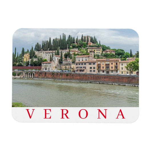 Verona Castel San Pietro fridge magnet Magneet (Horizontaal)