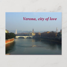 Verona, de stad Love Briefkaart