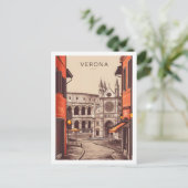 Verona Italië Beroemde Reisplaats Briefkaart (Staand voorkant)
