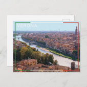 Verona - Italië Briefkaart (Voorkant / Achterkant)