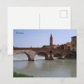 Verona Italië Briefkaart (Voorkant / Achterkant)