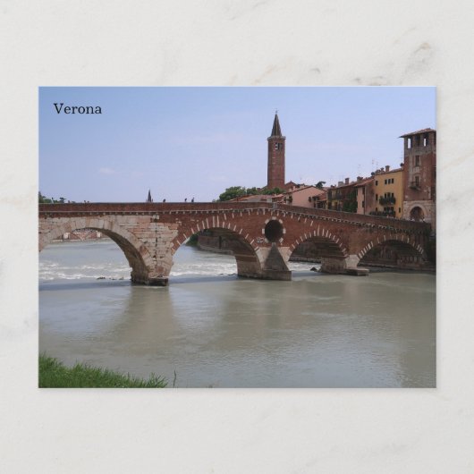 Verona Italië Briefkaart (Voorkant)