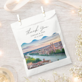 Verona Italië bruiloft gepersonaliseerd Bedankzakje