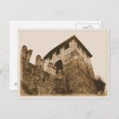 Verona, Italië - Castle Briefkaart (Voorkant / Achterkant)