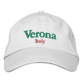 Verona Italië City Pride Geborduurde Pet (Voorkant)