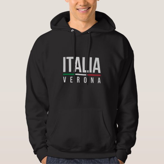 Verona Italië Hoodie (Voorkant)