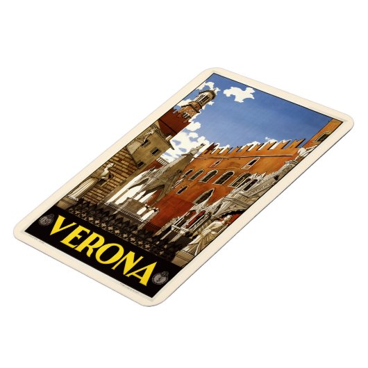  Verona Italië magneet (Linkerzijde)