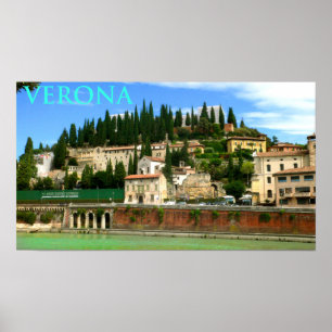 verona italië poster