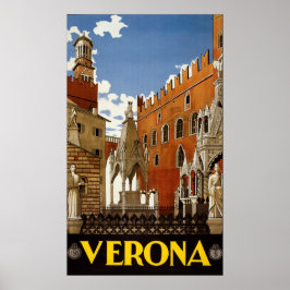 Verona Italië Poster voor reizen
