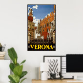 Verona, Italië Poster voor reizen (Thuiskantoor)