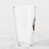 Verona Italië Retro Distressed Circle Glas (Rechts)