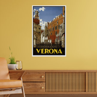 VERONA ITALIË RETRO POSTER