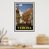 VERONA ITALIË -  STIJL POSTER (Keuken)