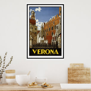 VERONA ITALIË -  STIJL POSTER