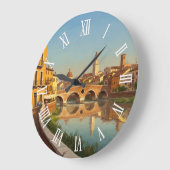 Verona Italy Bridge Travel Grote Klok (Hoek)