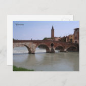 Verona Italy Briefkaart (Voorkant / Achterkant)
