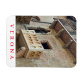Verona Juliet Balcony uitzicht fridge magnet Magneet (Horizontaal)