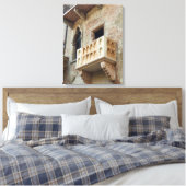 Verona Juliet Balkon uitzicht canvas print (Insitu (Slaapkamer))