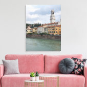 Verona kathedraal uitzicht canvas print (Insitu (Woonkamer))