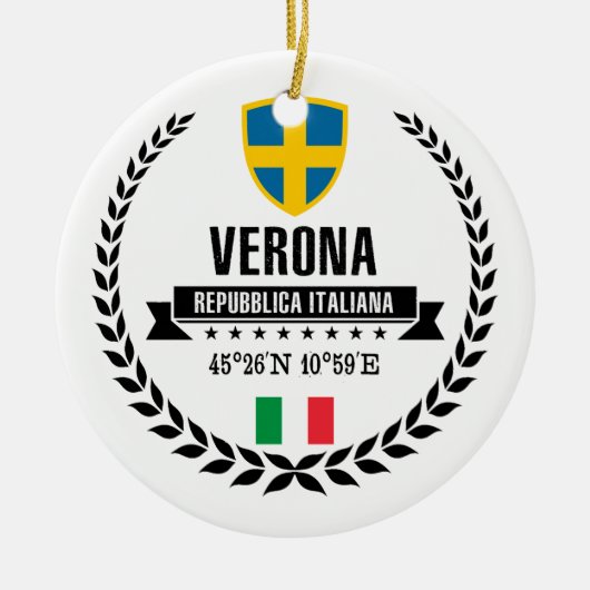Verona Keramisch Ornament (Voorkant)