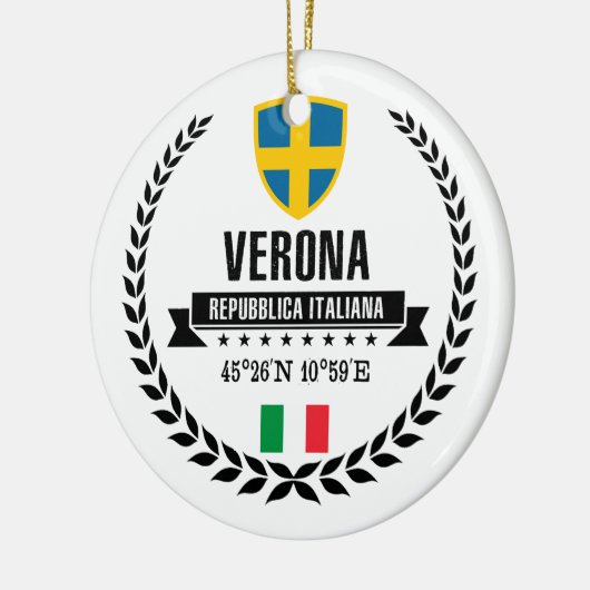 Verona Keramisch Ornament (Links)