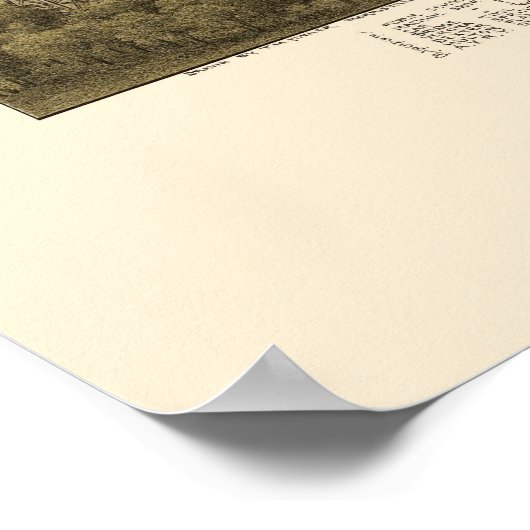 Verona & Oakmont, PA Panoramic Map - 1896 Poster (Hoek)