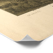 Verona - Oakmont Penn 1896 Antiek Panorama Poster (Hoek)