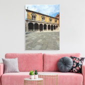 Verona Piazza Dante uitzicht canvas print (Insitu (Woonkamer))