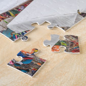 Verona Piazza Erbe puzzle Legpuzzel (Zijkant)