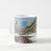Verona Piazza Erbe uitzicht mok (Voorkant links)