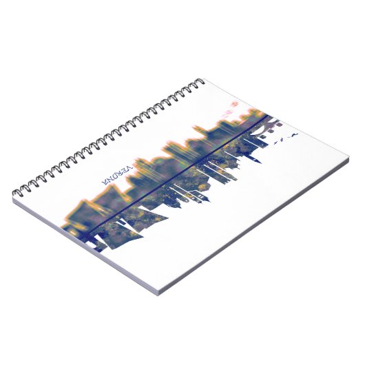 Verona Skyline Notitieboek (Linkerzijde)