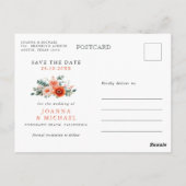 Verona Sunset Bright Sinaasappel Modern Bewaar de  Briefkaart (Achterkant)