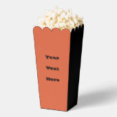 Verona Sunset Sinaasappel Effen Kleur Bedankdoosjes (Popped)