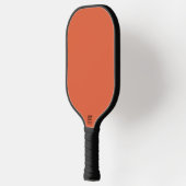 Verona Sunset Sinaasappel Effen Kleur Pickleball Paddle (Links)