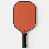 Verona Sunset Sinaasappel Effen Kleur Pickleball Paddle (Achterkant)