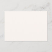 Verona Sunset Sinaasappel Wedding Details Informatiekaartje (Achterkant)