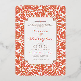 Verona Sunset Wedding Folie Uitnodiging