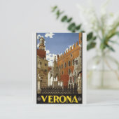  Verona Travel Advertisement Europe Toerisme Briefkaart (Staand voorkant)